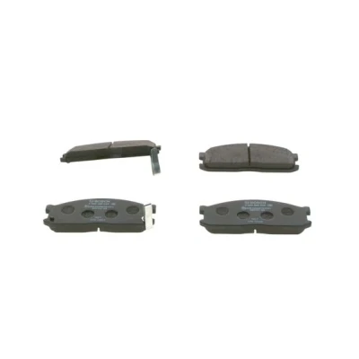 Imagen de BOSCH 0 986 460 020 Juego de pastillas freno Low Metallic con avisador acústico desgaste