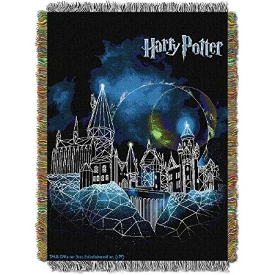 Imagen de Northwest Manta Tejida para tapicería, 48 x 60 Pulgadas, Castillo de Harry Potter