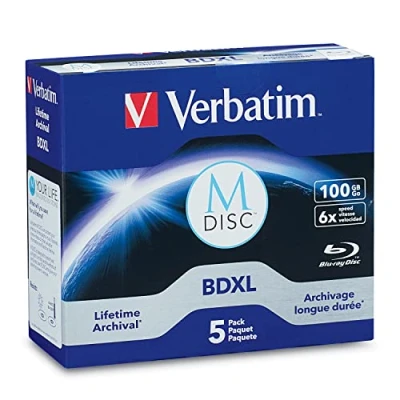 Imagen de Verbatim Bdxl 100gb 4x Bd re Vírgenes (caja De Joyas)