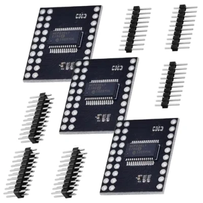 Imagen de 3 unidades MCP23017 I2C CJMCU 2317 puerto serie 16 bits I/O Expander Módulo Port con interfaz de alta velocidad compatible Arduino (3)