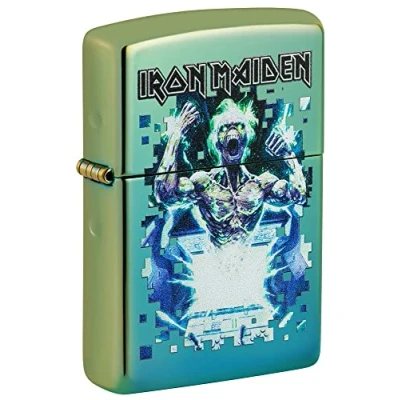 Imagen de Zippo Encendedor, Verde Azulado Alto Pulido, una Caja