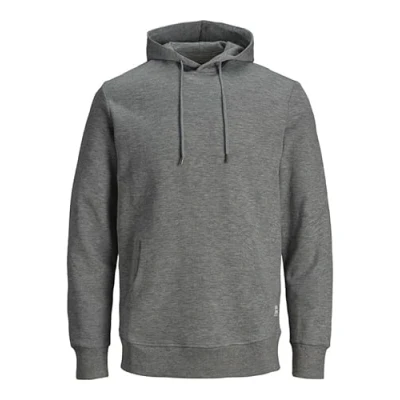 Imagen de JACK &amp; JONES JJEBASIC Sudadera Capucha Noos 12182537 para Hombre Mezcla Gris Medio XL