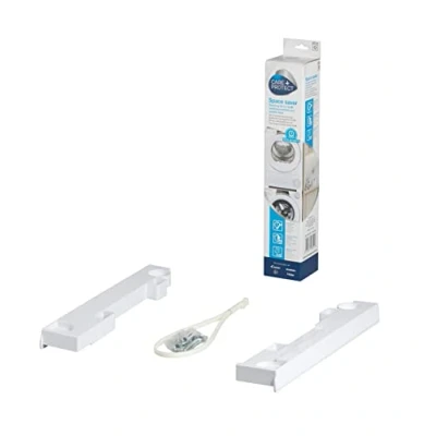 Imagen de CARE + PROTECT Kit de Unión para Lavadoras y Secadoras, Dimensiones SLIM, Universal con profundidad 40 47 cm, Compatible las secadoras Candy, Hoover Zerowatt