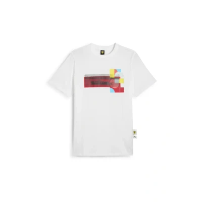 Imagen de Puma Scuderia Ferrari RACE Graphic Camiseta estampada, Hombre, Talla: Medium, White