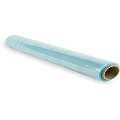 Imagen de Rollo Film Elástico de Plástico Estirable, Transparente 70% Reciclado, 50 cm Extensible Hasta 300 Metros Largo Protector Embalaje Industrial Resistente, para Embalar y Paletizar (1 Rollo)