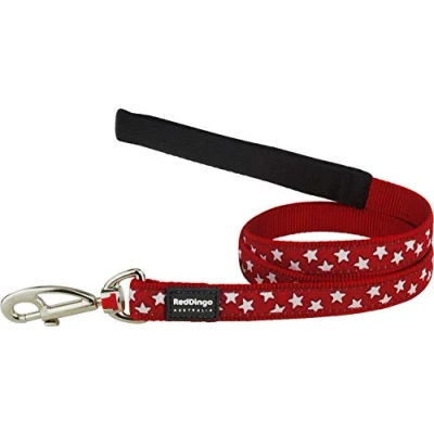 Imagen de Red Dingo Correa lisa en color rojo