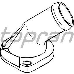 Imagen de TOPRAN 108 188 Bridas Plástico bomba de agua con junta AUDI: A4 B5 Avant, Berlina, A6 C5 VOLKSWAGEN: Passat Berlina