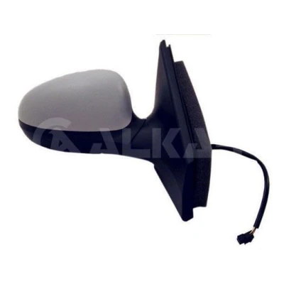 Imagen de Espejo retrovisor Alkar 6140554 derecha imprimado eléctrico calefactable, con sensor de temperatura, tintado en azul, convexo para vehíc. volante