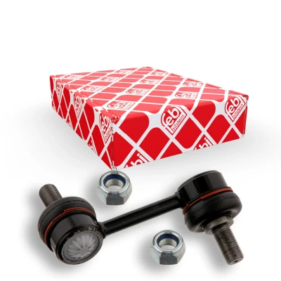 Imagen de febi BILSTEIN 32063 Bieleta de suspensión Eje trasero, derecha 85 M12 x 1,25 Plus con tuerca autofijadora Acero negro HYUNDAI: H 1 / Starex MPV