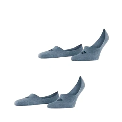 Imagen de Burlington Everyday 2PACK Hidden IN SHOE Calcetines tobilleros, Hombre, Talla: 41/42, Light denim