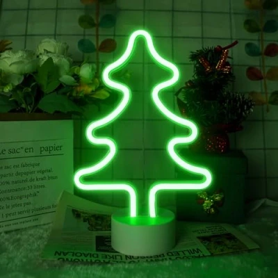 Imagen de letrero de Neón, Luces neón Alimentada por Batería o USB, noche con LED Decoracion Bar, Discotecas, Fiesta,fiestas cumpleaños, regalos para niños