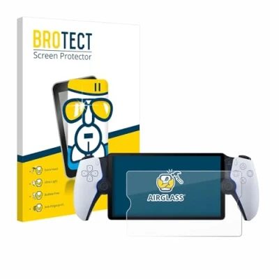 Imagen de BROTECT Protector Pantalla Cristal para Sony Playstation Portal Vidrio [Dureza 9H, Anti Arañazos]