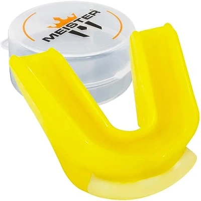 Imagen de Meister Protector Bucal Moldeable Doble con Estuche Amarillo