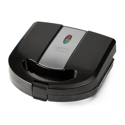 Imagen de CAMRY Sandwichera multifunción 3 en 1, sandwichera, parrilla de contacto, máquina nueces, galletas potencia 1000 W, revestimiento antiadherente para una fácil limpieza sin quemar