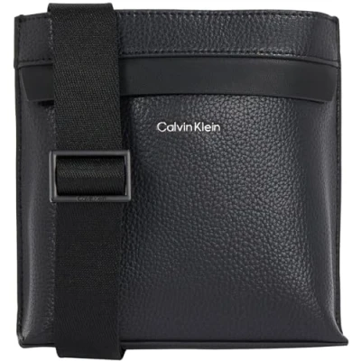 Imagen de Calvin Klein MUST Flatpack Bandolera, Hombre, Talla: One Size, Black