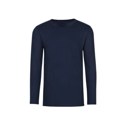 Imagen de Trigema Langarm Shirt Camisa Mujer, Color Azul, Talla XL