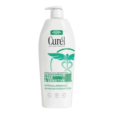 Imagen de curel Continuous Comfort de 24 hour Daily moisturizing Loción for Dry Skin Fragrance Free 385 ml (Lociones)