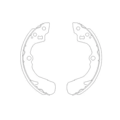 Imagen de KAVO PARTS KBS 8905 Zapatas de Freno 200 31 SUZUKI: SWIFT 3, Baleno I Hatchback, Liana Berlina
