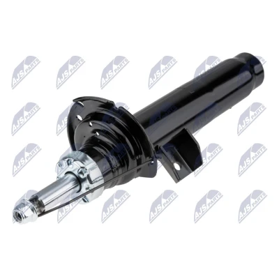 Imagen de NTY A BM 046 amortiguador Eje delantero, derecha Presión de gas Bitubular Columna Espiga arriba, Abrazadera abajo BMW: 1 Hatchback
