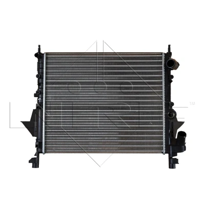 Imagen de NRF 509513 Radiador, refrigeración del motor Aluminio 430 378 23 Aletas unidas mecánicamente RENAULT: TWINGO 1, 1 Kasten