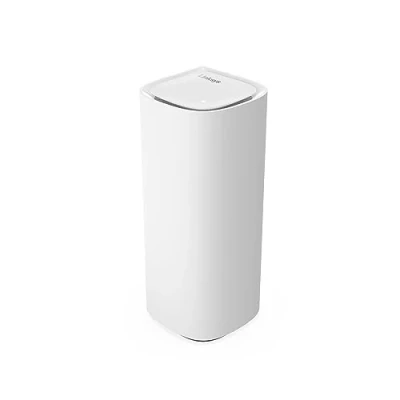 Imagen de Linksys Router WiFi 7 Mesh Velop Pro MBE7001, Sistema Cognitive tribanda a más de 10 Gbps, Cobertura para Toda la casa hasta 275 m2, Conexión 200 Dispositivos, Pack 1