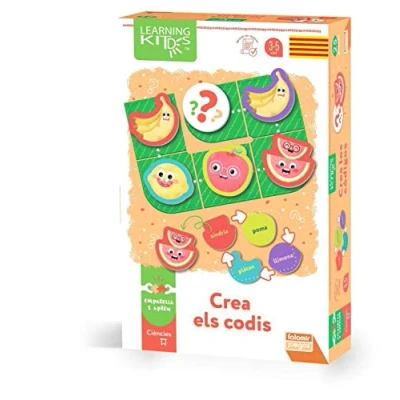Imagen de Falomir CREA ELS Codigs. Juego de Mesa Educativo y Sencillo para fomentar la creación Patrones. (30028)
