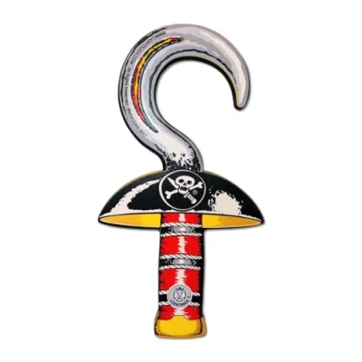 Imagen de Liontouch Garfio Pirata para Niños Juguete de Espuma Juego rol con Tema Calavera Accesorios Seguros Disfraces, Cosplay y Trajes