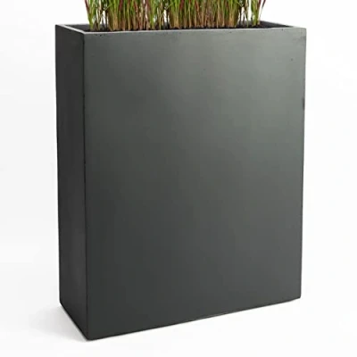 Imagen de Pflanzwerk® Maceta Antracita 92x80x30cm *Resistente a Las heladas* *Protección UV* *Calidad Europeo*