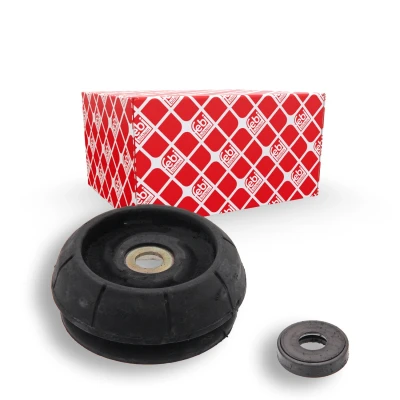 Imagen de FEBI BILSTEIN 12673 Copela de amortiguador Eje delantero con rodamiento bolas Caucho OPEL: Calibra A, Vectra A Berlina, CC