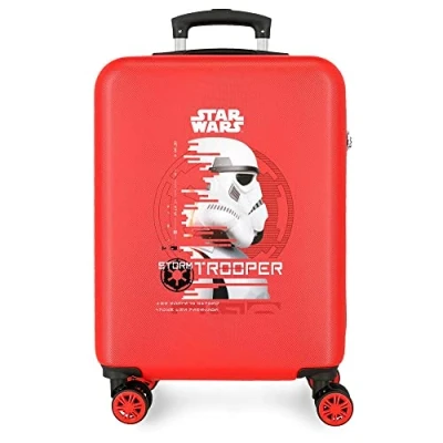 Imagen de Star wars Squad Tropper Maleta de Cabina Rojo 38x55x20 cms Rígida ABS Cierre combinación Lateral 35L 2 kgs 4 Ruedas Dobles Equipaje Mano