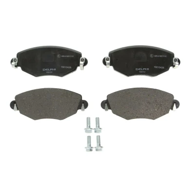 Imagen de DELPHI LP1533 Juego de pastillas freno no preparado para indicador desgaste Chapa antichirridos con accesorios FORD: MONDEO 3