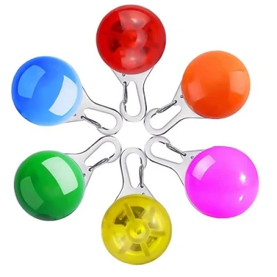 Imagen de Collar Perro Luz, Homeet Luz Led Collares para 6Pcs Clip on Luces de Colores Seguridad Luminoso Noche Impermeable Pet Mascota Gato con 4 Baterías