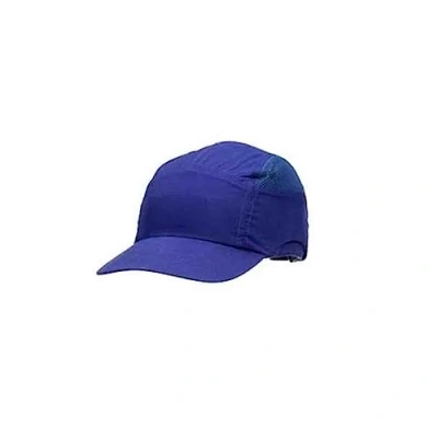 Imagen de 3M First Base + Gorra de protección, azul real, con visera recortada 55 mm, 2014288
