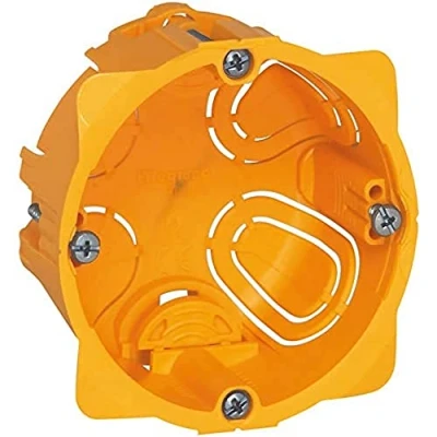 Imagen de Legrand LEG90541 Aplique empotrado (Plástico), Color Amarillo
