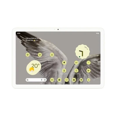 Imagen de Google Pixel Tablet Android con Pantalla de 11 Pulgadas y batería duración extralarga 8 GB RAM 256 Almacenamiento Porcelana