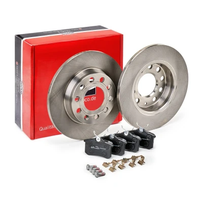 Imagen de MAPCO 47903 Kit de discos y pastillas freno Eje trasero macizo AUDI: A4 B7 Berlina, Avant, B6 Berlina