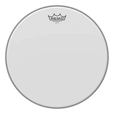 Imagen de Remo Parche Ambassador X blanco rugoso 8&quot; AX 0108 00