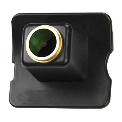 Imagen de HD 1280x720p Dorado Cámara CCD de Marcha Atrás Impermeable Aparcamiento Cámaras visión Trasera para Mercedes Benz M ML R GL Class MB W164 W251 X164