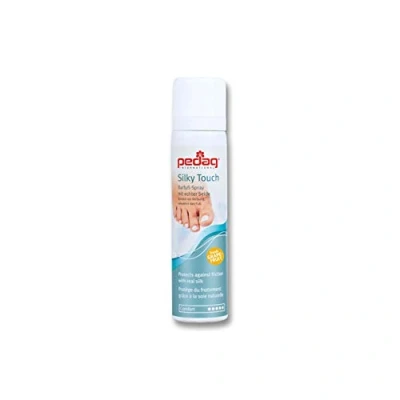 Imagen de Gran Tamaño: Neutral, Pies descalzos Spray »Silky Touch« con real Seda, PEDAG 75 ml