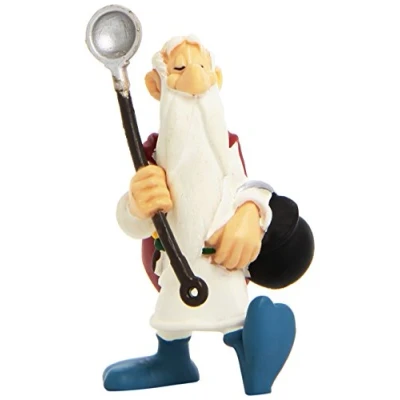Imagen de Plastoy SD PLY00060504 Astérix Figura Panoramix con Marmita, Color Blanco, 7.00 (PLA60504)