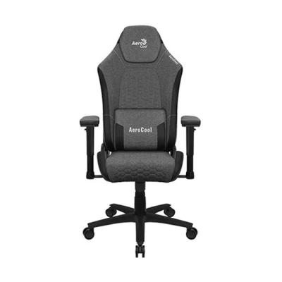 Imagen de Aerocool CROWNASHBK, Silla Gaming Ergonómica, Cojines Ajustables, Tecnología AeroWeave, Negro