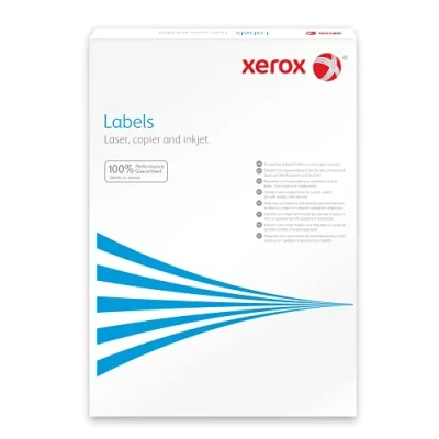 Imagen de Xerox 003R97400 etiquetas 210 x 297 mm caja de 100 hojas A4 = con esquinas redondeadas, blanco