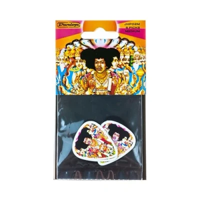 Imagen de JIM DUNLOP Púas Jimi Hendrix, Medium, Saco de 6, Bold as Love