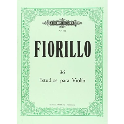 Imagen de 36 Estudios para violín