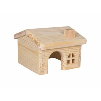 Imagen de Trixie Casita Madera para Hámsters, 15 x 11 cm, Pequeños Mamíferos