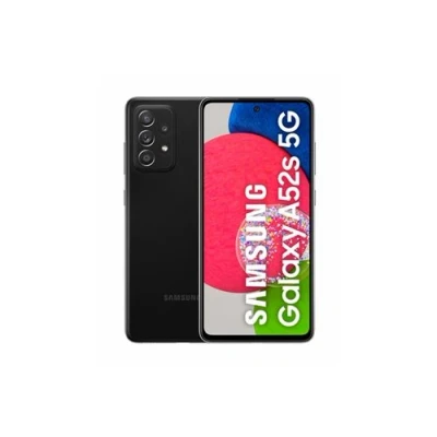 Imagen de Samsung Galaxy A52s 5G (128 GB) Negro Teléfono Móvil con Pantalla de 6,5&#039;&#039;, Smartphone Android 6 GB RAM, Memoria Interna Ampliable, Batería 4500 mAh y Carga Super Rápida (Versión ES)