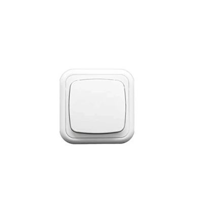 Imagen de Cruzamiento superficie serie premium (Interruptor cruzado) color blanco