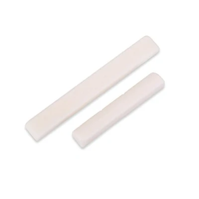 Imagen de VGEBY Ukelele Guitarra Puente Silla de Montar, Bone Cadena sillín y Tuercas para 4 Cuerdas Instrumento Musical reparación Partes 商品名称