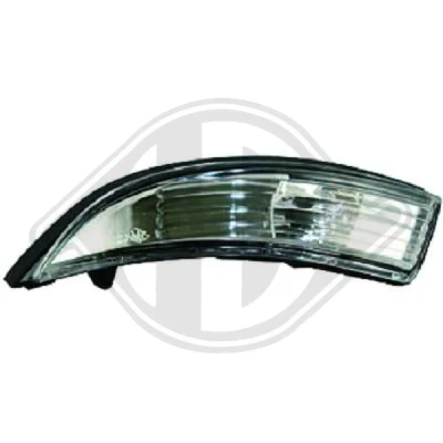 Imagen de DIEDERICHS 1405228 Intermitente instalación lateral, Espejo retrovisor derecho sin bombilla FORD: FIESTA 6, B Max