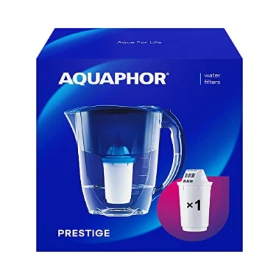 Imagen de AQUAPHOR Prestige A5 25.5 Filtro de Agua (plástico), Color Azul Cobalto